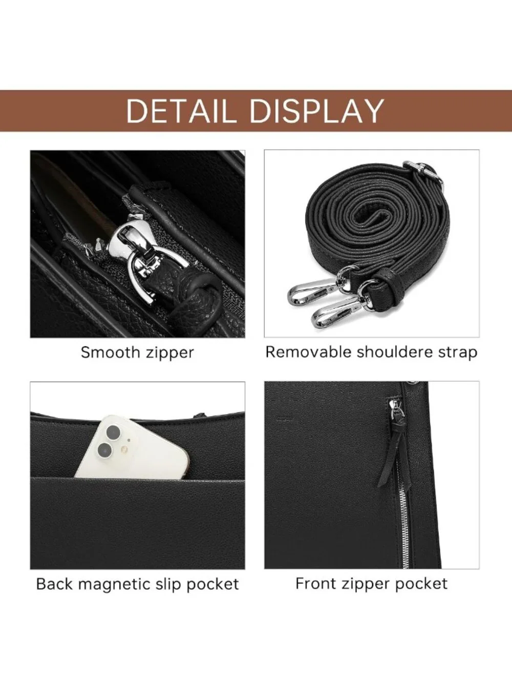 Stylish Faux Leather Satchel Bag for Women - Summer Crossbody Handbag with